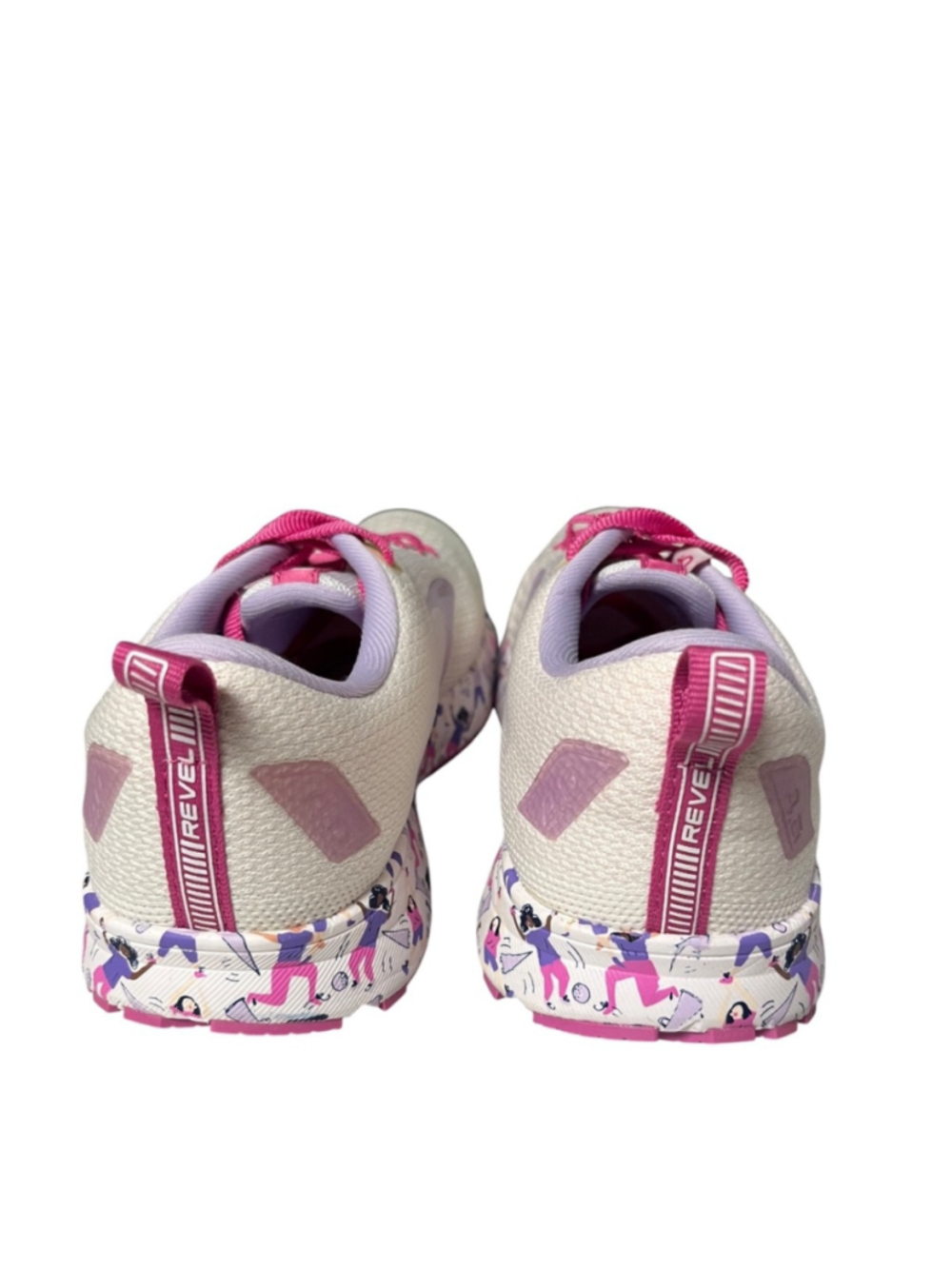Brooks Revel 4 Pink White Running Shoes Size 7 - Picture 4 of 7